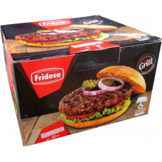 Fridosa Hamburguesa de Res Grill (6U) 