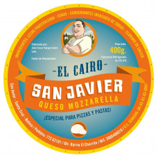 El Cairo Queso Mozzarella (400Gr)