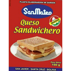 San Mateo Queso Sandwichero (160Gr)