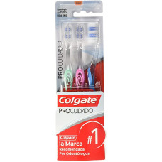 Colgate Cepillo Pro Cuidado (3 Pzas)