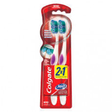 Colgate Cepillo Luminous White 360 (2 Pzas)