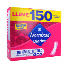 Nosotras Diarios Multiestilo (150U)