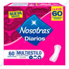 Nosotras Diarios Multiestilo (60U)