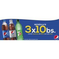 Pepsi Seven Up Promo 3x10 (3U)