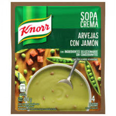 Knorr Crema de Arvejas con Jamón (64Gr)