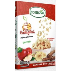 COSSECHAR Manzana y Canela Deshidratada (100Gr)