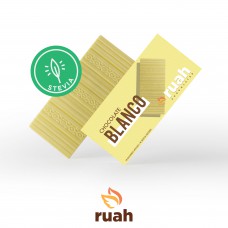 1RUAH Chocolate Blanco Con STEVIA (58Gr)