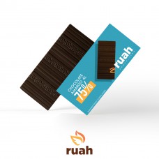 1RUAH Chocolate Amargo al 75% (60Gr)