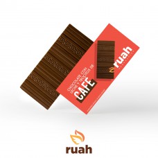 1RUAH Chocolate Con Trocitos de Café (60Gr)
