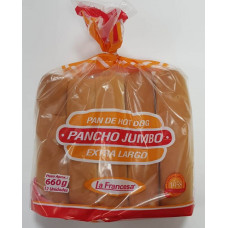 La Francesa Pan Jumbo Hot Dog (10U)